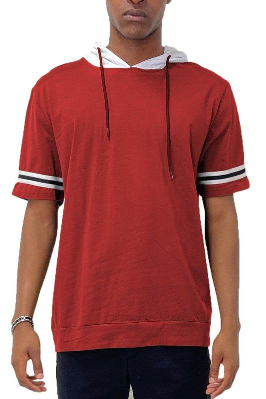 SHORT SLEEVE HOODED SHIRT - Shop Style & More | Fresh Looks, Everyday Deals & Free Shipping