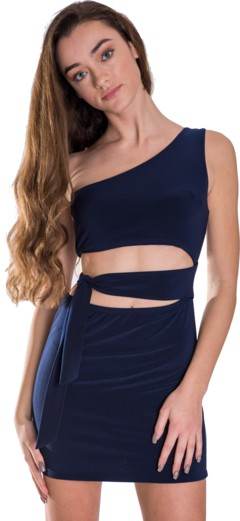 KIDS ONE SHOULDER TIE SIDE DRESS - Shop Style & More | Fresh Looks, Everyday Deals & Free Shipping