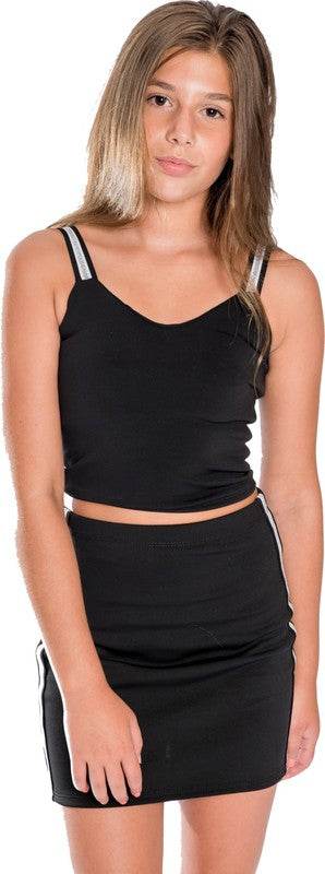 KIDS ELASTIC STRAP CROP TOP - Shop Style & More | Fresh Looks, Everyday Deals & Free Shipping