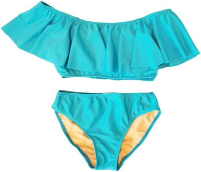 KIDS RUFFLE TWO PIECE BATHING SUIT - Shop Style & More | Fresh Looks, Everyday Deals & Free Shipping