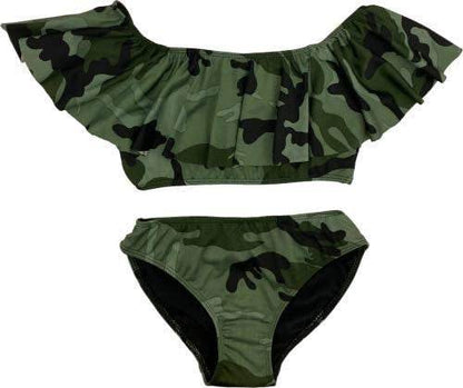 KIDS RUFFLE TWO PIECE BATHING SUIT - Shop Style & More | Fresh Looks, Everyday Deals & Free Shipping