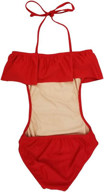 GIRLS ONE PIECE RUFFLE BATHING SUIT - Shop Style & More | Fresh Looks, Everyday Deals & Free Shipping