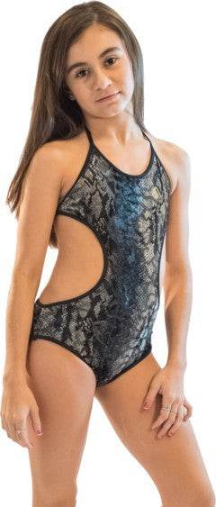 GIRL'S SNAKE SKIN ONE PIECE BATHING SUIT - Shop Style & More | Fresh Looks, Everyday Deals & Free Shipping