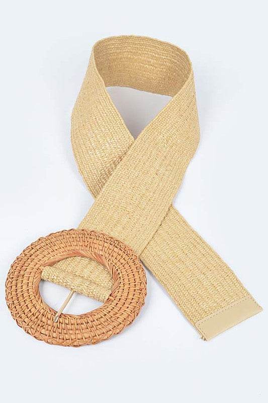Oversize Bamboo Buckle Elastic Belt - Shop Style & More | Fresh Looks, Everyday Deals & Free Shipping