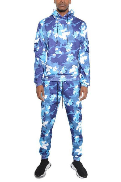 FULL CAMO HOODIE COTTON SWEAT SET - Shop Style & More | Fresh Looks, Everyday Deals & Free Shipping