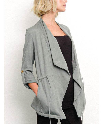 HEMP OPEN FRONT JACKET - Organic ECO Friendly - Shop Style & More | Fresh Looks, Everyday Deals & Free Shipping