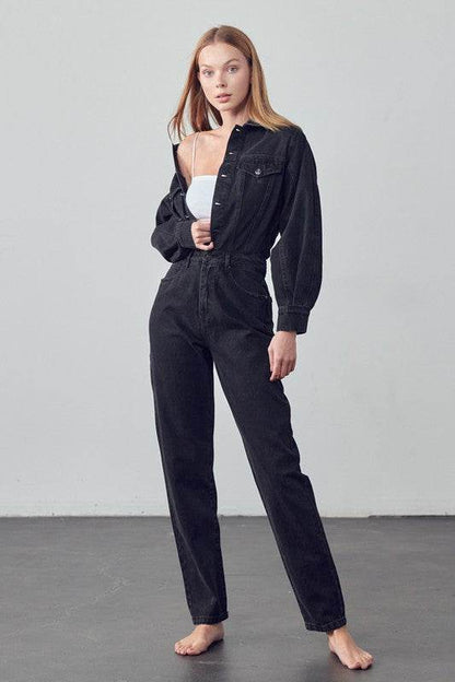 BALLOON SLEEVE JUMPSUIT - Shop Style & More | Fresh Looks, Everyday Deals & Free Shipping