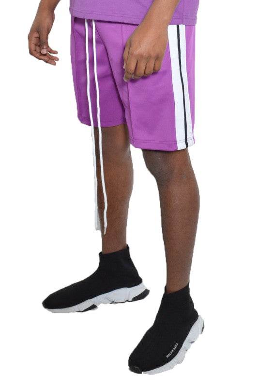 Side Stripe Tape Shorts - Shop Style & More | Fresh Looks, Everyday Deals & Free Shipping
