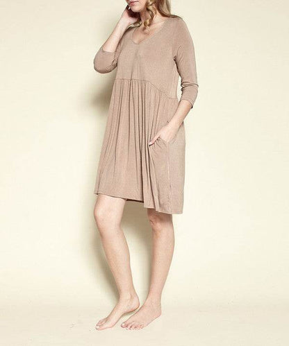 Bamboo loose fit babydoll dress - Shop Style & More | Fresh Looks, Everyday Deals & Free Shipping