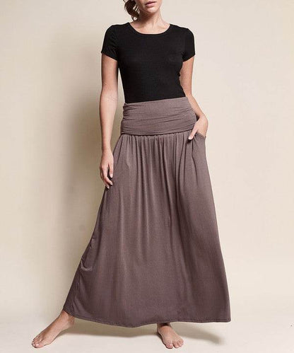 BAMBOO YOGA MAXI SKIRT - Shop Style & More | Fresh Looks, Everyday Deals & Free Shipping