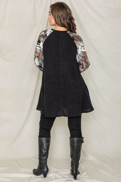 Tropical Sleeve A line Tunic Dress - Shop Style & More | Fresh Looks, Everyday Deals & Free Shipping