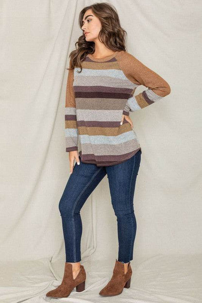 Multi Stripe Tunic - Shop Style & More | Fresh Looks, Everyday Deals & Free Shipping