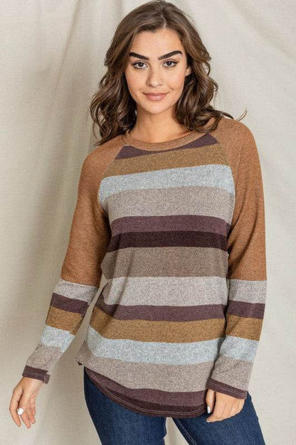 Multi Stripe Tunic - Shop Style & More | Fresh Looks, Everyday Deals & Free Shipping