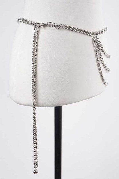 Mix Texture Layered Chain Belt - Shop Style & More | Fresh Looks, Everyday Deals & Free Shipping