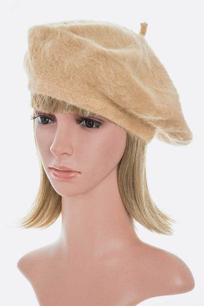Faux Fur Fashion Beret - Shop Style & More | Fresh Looks, Everyday Deals & Free Shipping