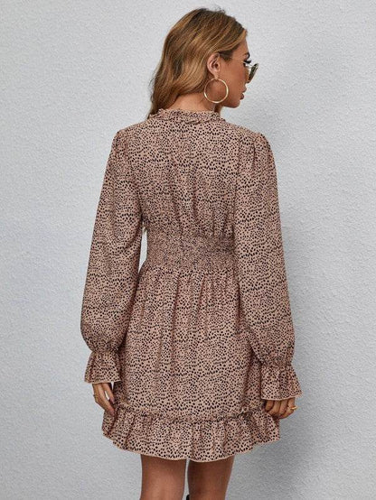 V-neck Ruffle Hem Dress - Shop Style & More | Fresh Looks, Everyday Deals & Free Shipping