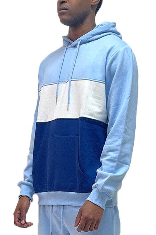 COLOR BLOCK PULLOVER HOODIE - Shop Style & More | Fresh Looks, Everyday Deals & Free Shipping
