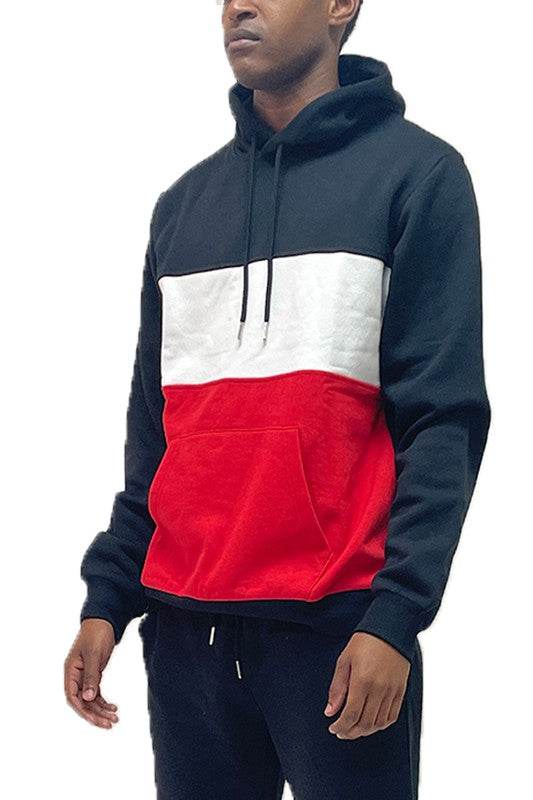 COLOR BLOCK PULLOVER HOODIE - Shop Style & More | Fresh Looks, Everyday Deals & Free Shipping