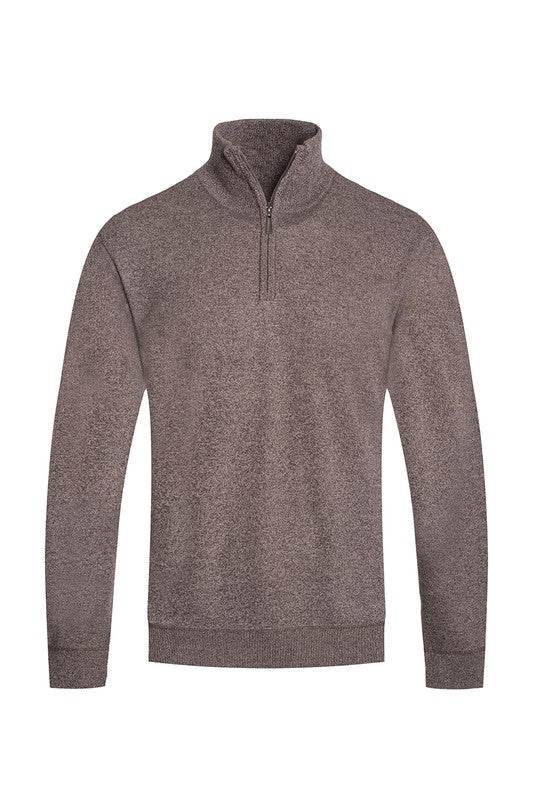 Weiv Mens Knit Quarter Zip Sweater - Shop Style & More | Fresh Looks, Everyday Deals & Free Shipping