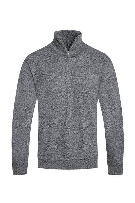 Weiv Mens Knit Quarter Zip Sweater - Shop Style & More | Fresh Looks, Everyday Deals & Free Shipping