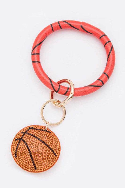 Stone Basketball Key Chain Bracelet - Shop Style & More | Fresh Looks, Everyday Deals & Free Shipping