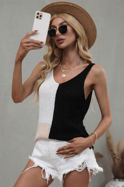 Color Block Tank Top - Shop Style & More | Fresh Looks, Everyday Deals & Free Shipping