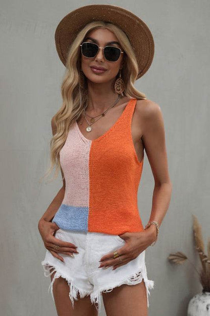 Color Block Tank Top - Shop Style & More | Fresh Looks, Everyday Deals & Free Shipping