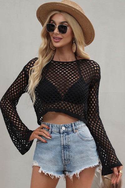Crochet cropped top - Shop Style & More | Fresh Looks, Everyday Deals & Free Shipping