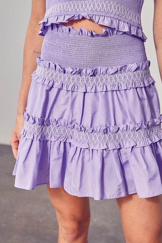 Tiered Ruffle Skirt - Shop Style & More | Fresh Looks, Everyday Deals & Free Shipping