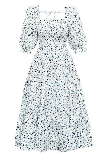 Square neck tiered sundress - Shop Style & More | Fresh Looks, Everyday Deals & Free Shipping
