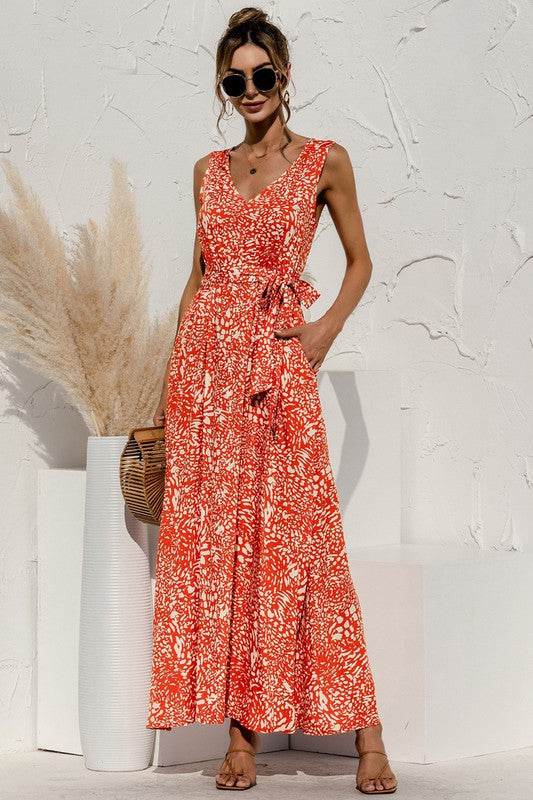 Tie Detail Maxi Dress - Shop Style & More | Fresh Looks, Everyday Deals & Free Shipping