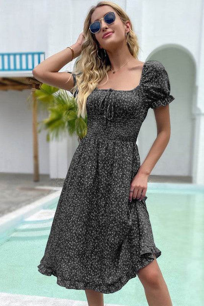 Puff Sleeve Dress - Shop Style & More | Fresh Looks, Everyday Deals & Free Shipping