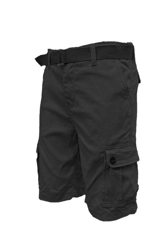 Weiv Mens Belted Cargo Shorts with Belt - Shop Style & More | Fresh Looks, Everyday Deals & Free Shipping