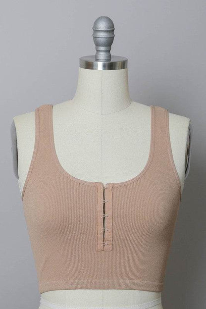 Ribbed Hook Eye Brami - Shop Style & More | Fresh Looks, Everyday Deals & Free Shipping