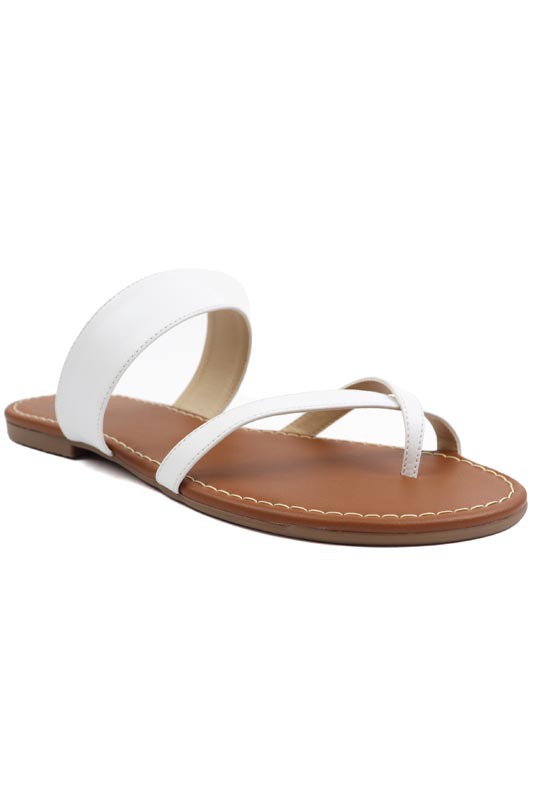 Toe ring Sandal White Sandals