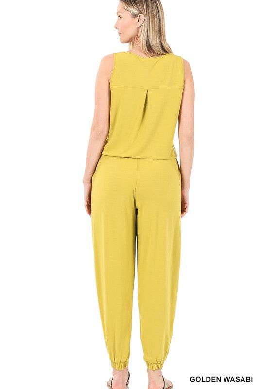 Sleeveless Jogger Jumpsuit - Shop Style & More | Fresh Looks, Everyday Deals & Free Shipping