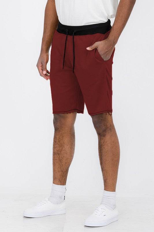Weiv Raw Cut Sweat Shorts - Shop Style & More | Fresh Looks, Everyday Deals & Free Shipping