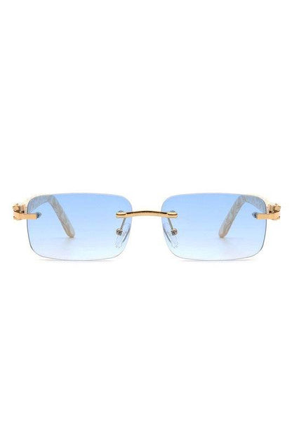 Rimless Rectangle Retro Tinted Fashion Sunglasses - Shop Style & More | Fresh Looks, Everyday Deals & Free Shipping