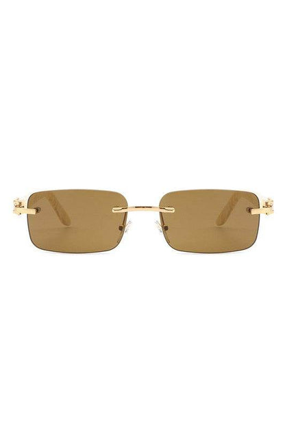 Rimless Rectangle Retro Tinted Fashion Sunglasses - Shop Style & More | Fresh Looks, Everyday Deals & Free Shipping