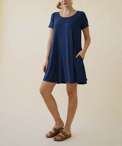 BAMBOO CLASSIC SHORT SLV DRESS - Shop Style & More | Fresh Looks, Everyday Deals & Free Shipping