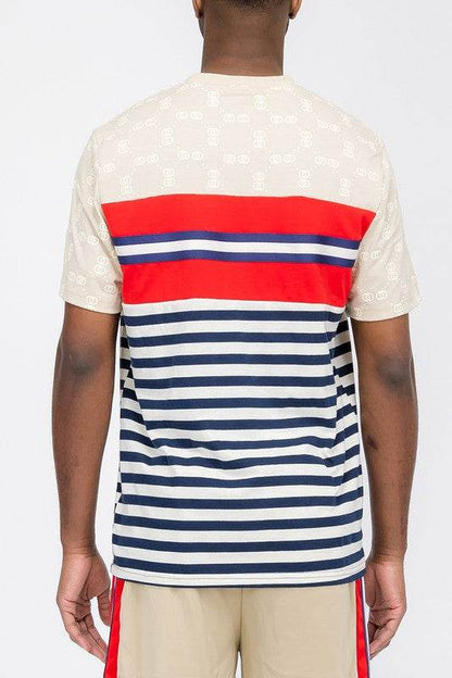 CHAIN LINK PRINT SHORT SLEEVE TSHIRT - Shop Style & More | Fresh Looks, Everyday Deals & Free Shipping