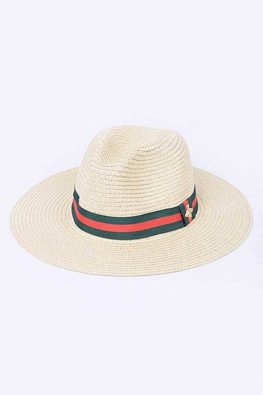 Bee Ribbon Straw Hat - Shop Style & More | Fresh Looks, Everyday Deals & Free Shipping