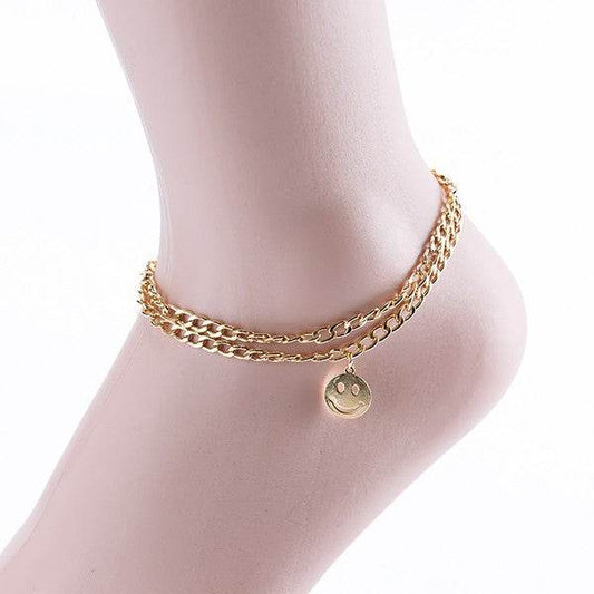 SMILE ANKLET - Shop Style & More | Fresh Looks, Everyday Deals & Free Shipping