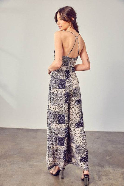 Paisley Printed Cami Jumpsuit - Shop Style & More | Fresh Looks, Everyday Deals & Free Shipping