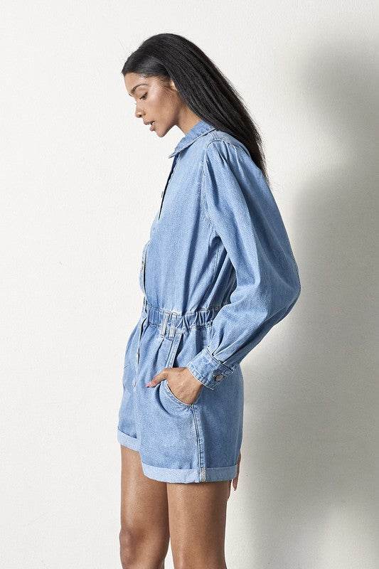 VINTAGE SHORT ROMPER - Shop Style & More | Fresh Looks, Everyday Deals & Free Shipping