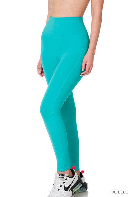 Athletic High Waisted Full Length Leggings - Shop Style & More | Fresh Looks, Everyday Deals & Free Shipping