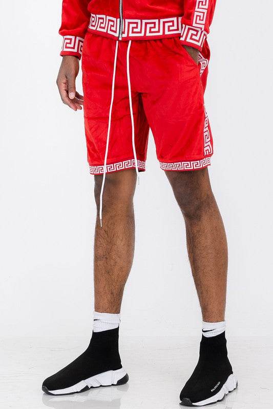 Status Print Velour Shorts Suede Shorts - Shop Style & More | Fresh Looks, Everyday Deals & Free Shipping