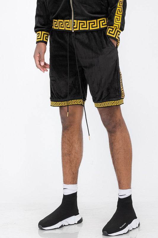 Status Print Velour Shorts Suede Shorts - Shop Style & More | Fresh Looks, Everyday Deals & Free Shipping