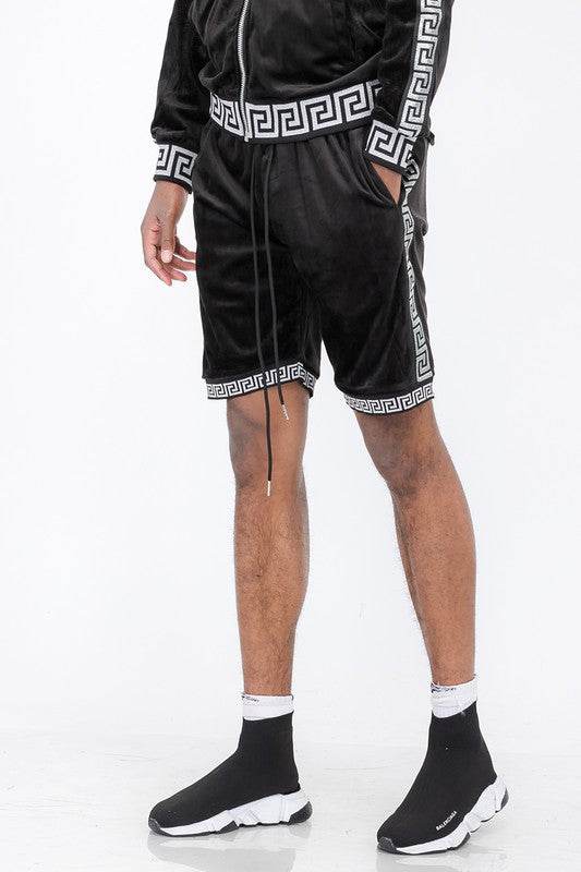 Status Print Velour Shorts Suede Shorts - Shop Style & More | Fresh Looks, Everyday Deals & Free Shipping