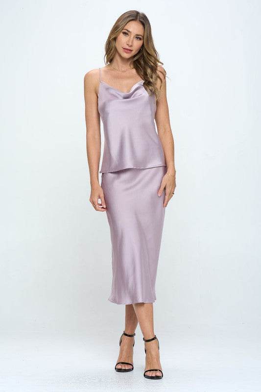 Made in USA Silky Satin Tank Top - Shop Style & More | Fresh Looks, Everyday Deals & Free Shipping